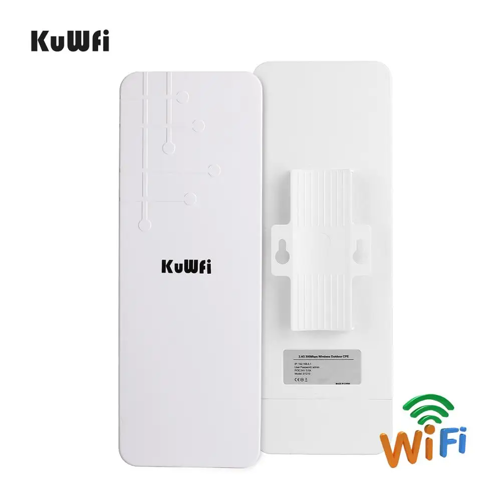 KuWFi Открытый CPE маршрутизатор Wifi расширитель Qualcomm 9531 скорость до 300 Мбит/с