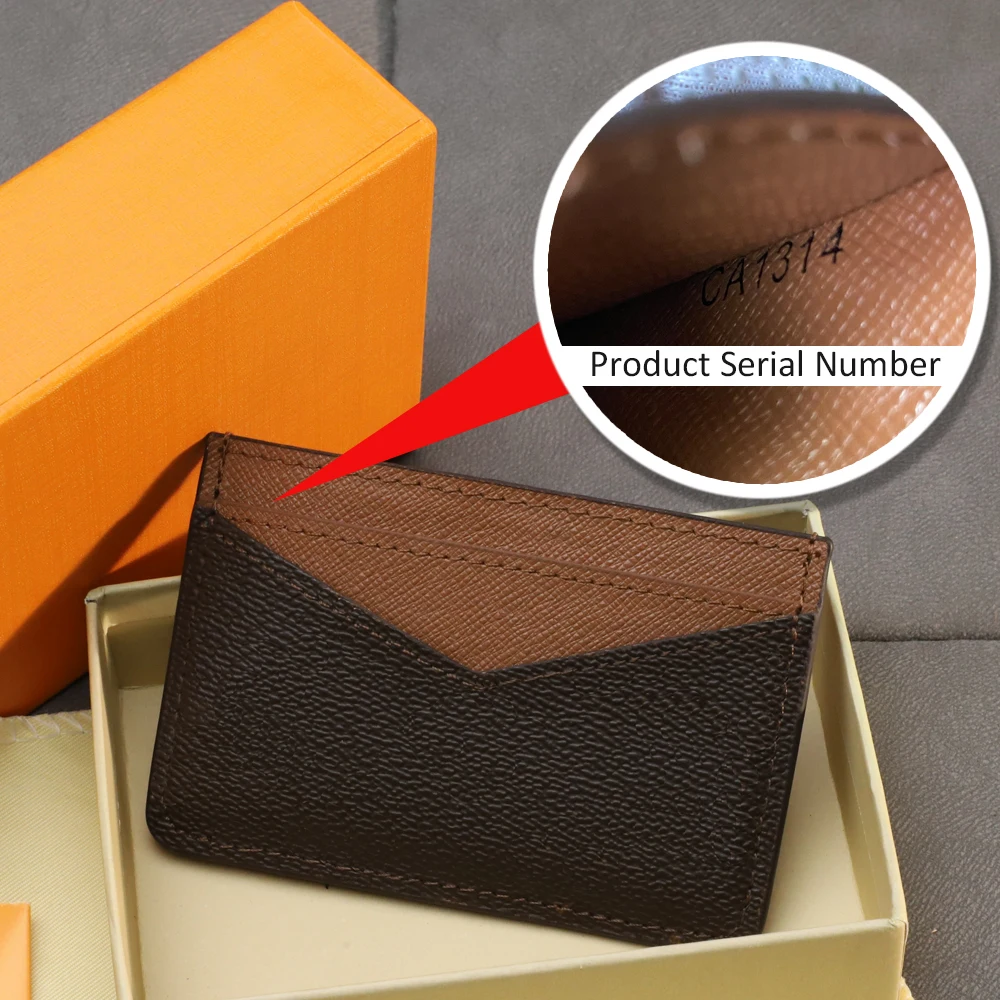 

Fast Delivery Of Luxury Brand Top Quality Genuine Leather Multipurpo Credit Card Business Card Holder Traffic Card Free Shipping