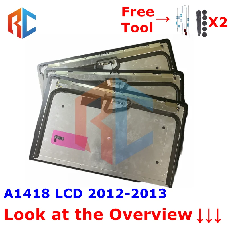 Новый ЖК дисплей A1418 2K LM215WF3 SDD1 SDD2 D3 Для iMac в сборе 21 5 &quot2012 2013 MD093 MD094 ME086 087|ЖК-экран