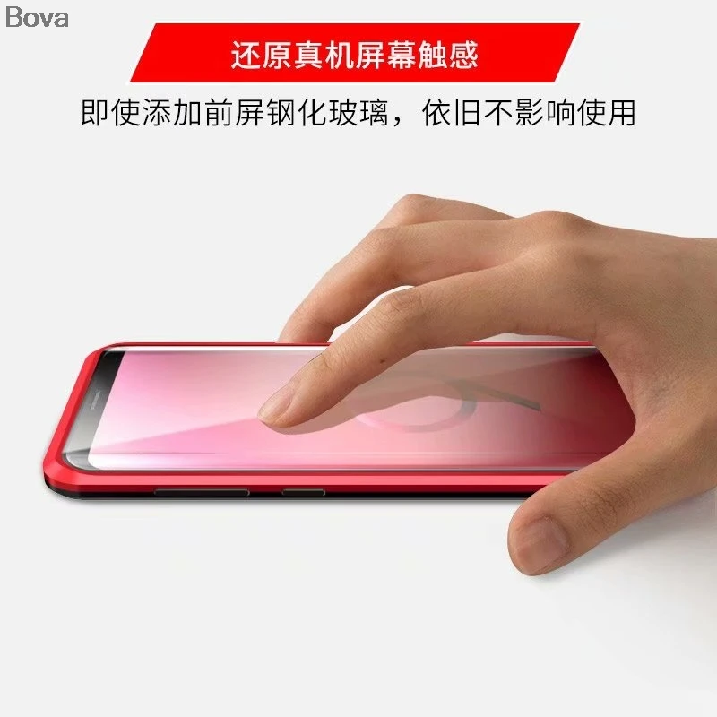 Роскошный Ультратонкий алюминиевый чехол-бампер Luphie для samsung Galaxy S9 и S9+ S9 Plus чехол