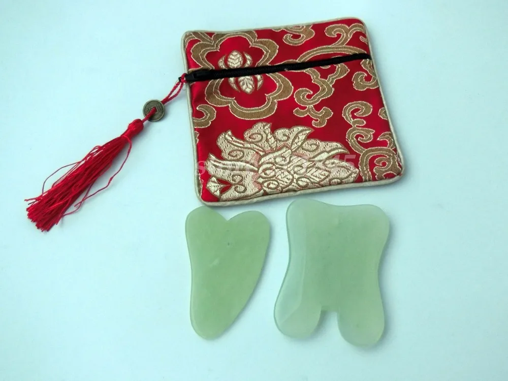 Инструменты для Массажа Гуаша 2 шт. пластины соскабливания тела уход за здоровьем