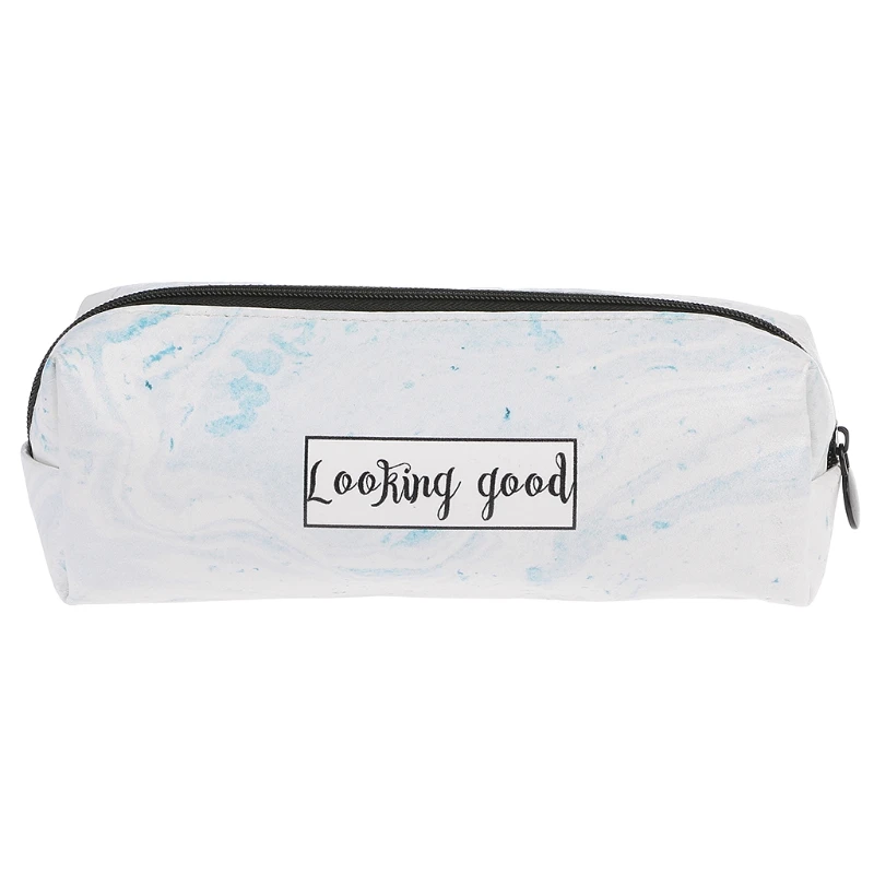 

Marble Pencil Case Stationery School Supplies Storage Pencil Cases School Tools