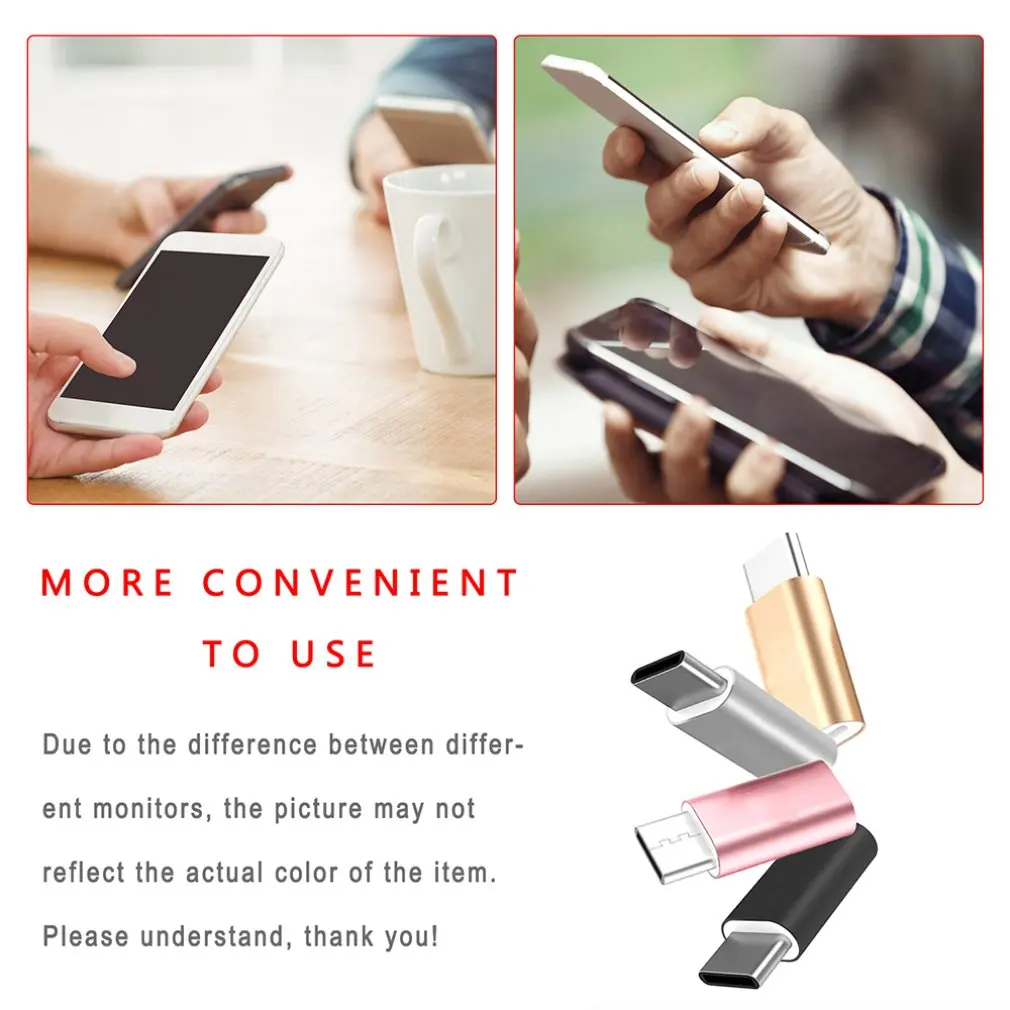 USB адаптер Type C папа Micro мама|Кабели передачи данных| |