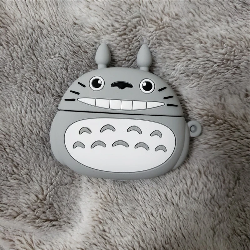 

Cute Cartoon Totoro Earphone Case for Airpods Case Wireless Bluetooth Headphones Case for Airpods Pro Protective Charging Cover