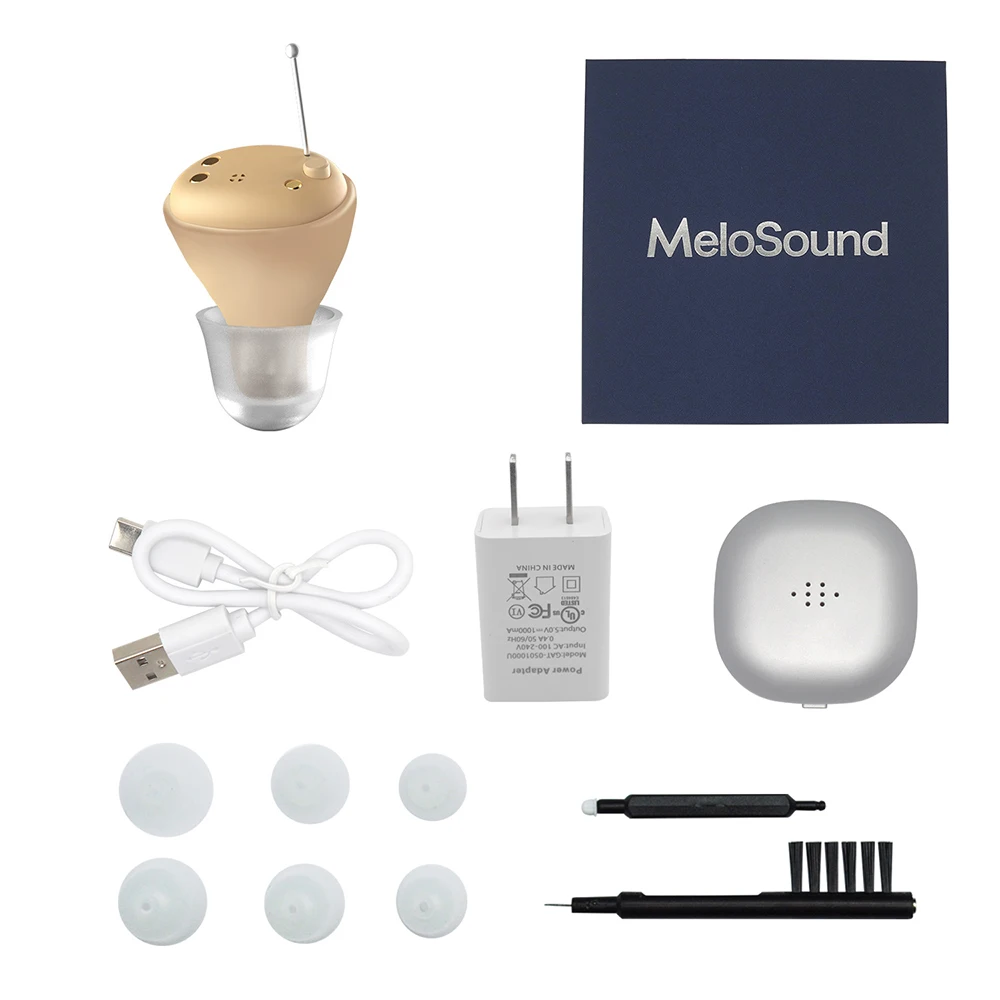 2021 новый лучший перезаряжаемый слуховой аппарат цифровой с регулируемым тоном