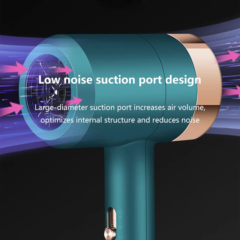 

Autocure 2020 Net Red New Hair Dryer Home Size Power Student Dormitory Hair Dryer Blue Negative Ion Does Not Hurt Hair And Mute