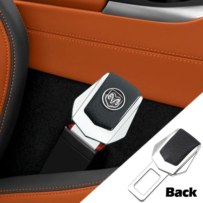

Metal Alloy Styling Car Seat Belt Buckle Safety Belt Clip Seat Belt Plug For Dodge Journey Ram 1500 Challenger Caliber Nitro