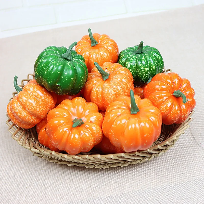 

Simulation Vegetables Pumpkin Model Artificial Fruit Hotel Home Decoration Teaching Props Halloween Party Decorations