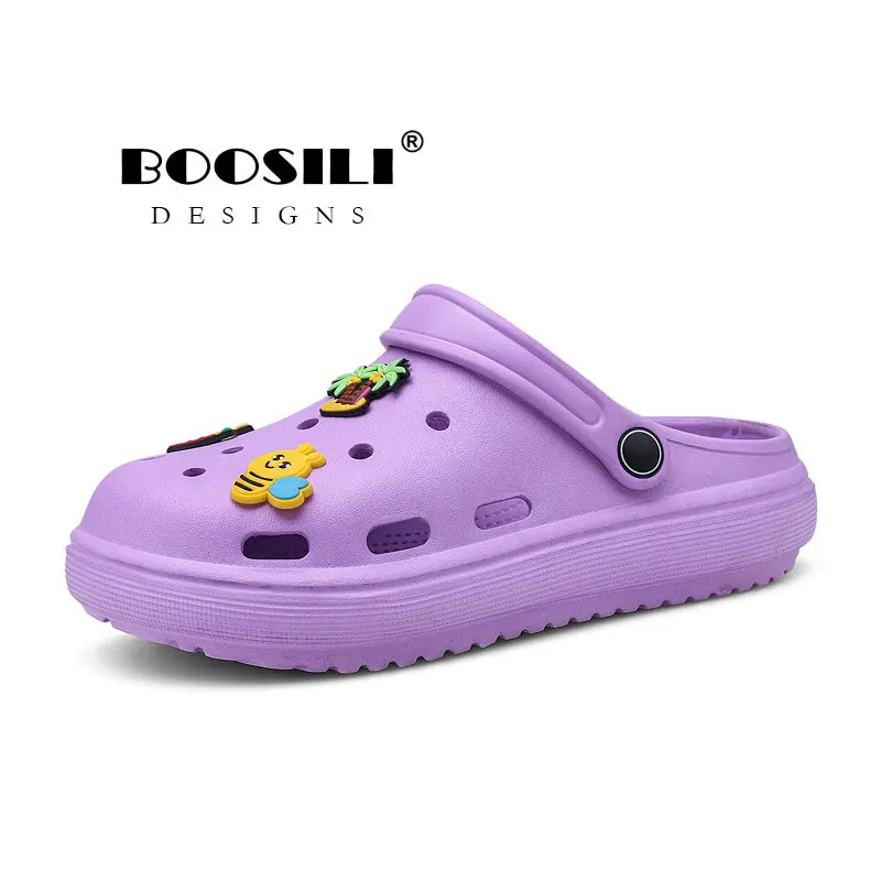 

Мюли женские из ЭВА, мягкие шлепанцы, полубосоножки, кашемировая Уличная обувь, весна-лето 2022