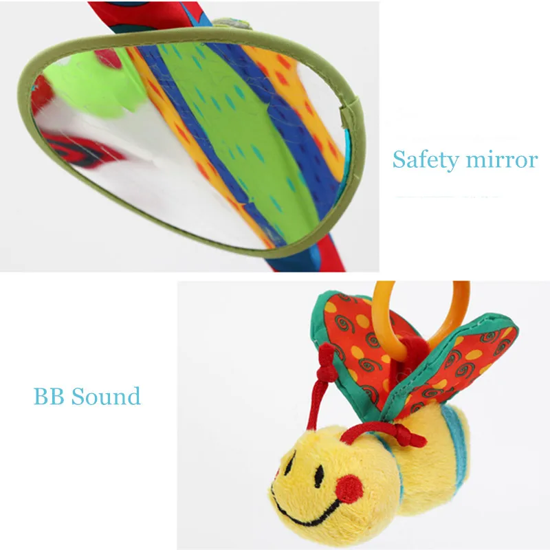 Игрушки для новорожденных мягкий коврик в форме бабочки игры спортзал