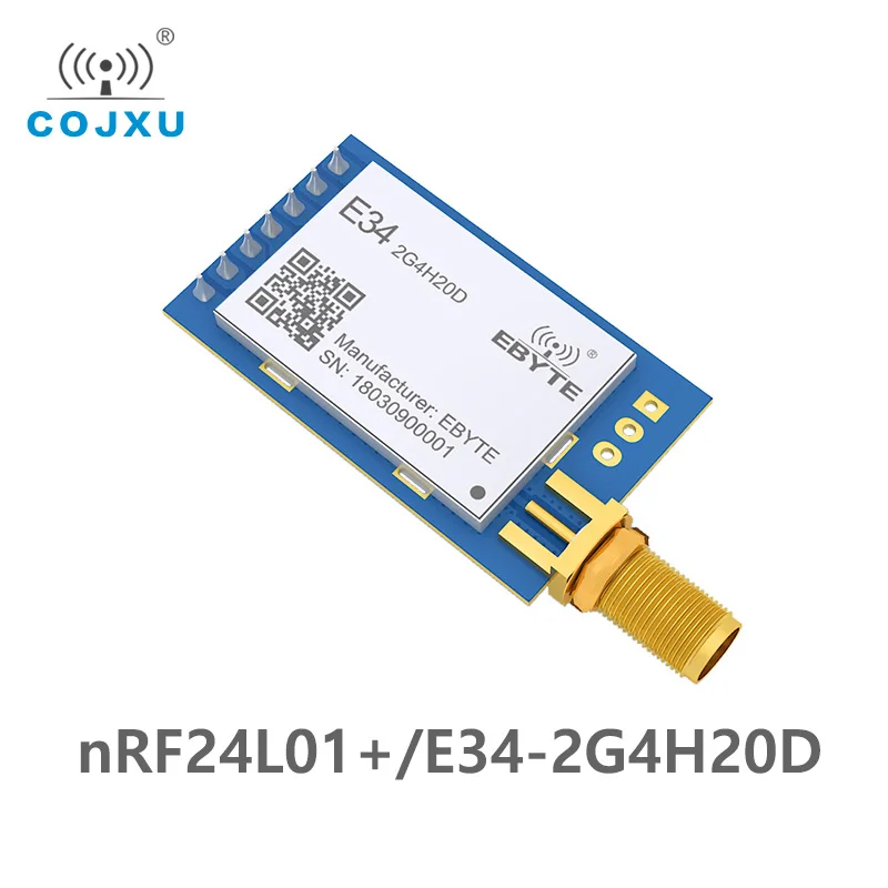 E34 2G4H20D nRF24L01 2 4G Автоматическая методу частотных скачков дальний Беспроводной