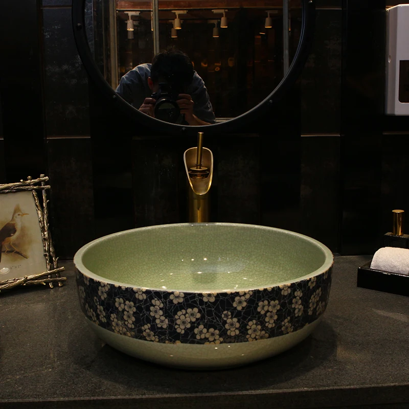 Раковина Современная раковина керамическая в европейском стиле прямоугольная