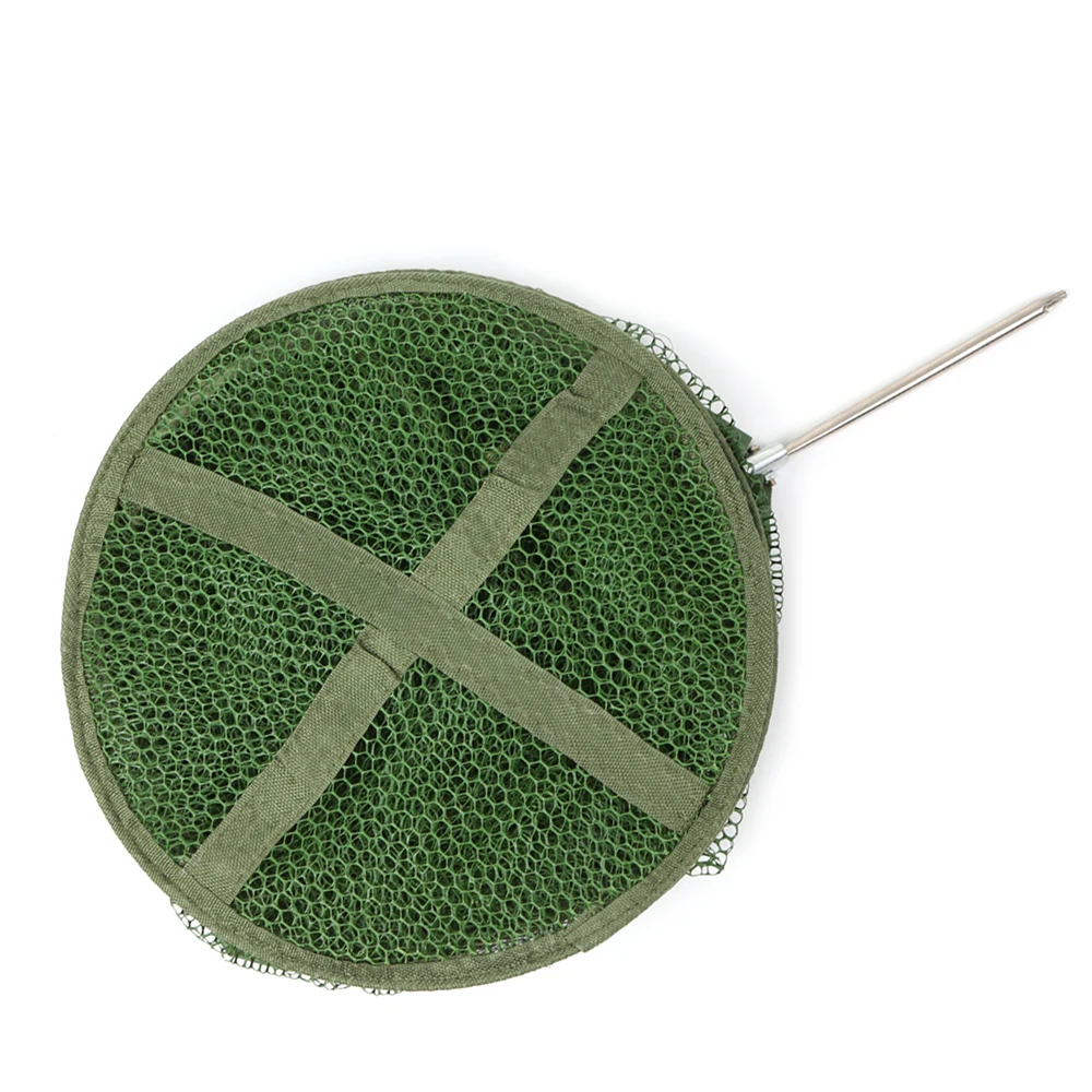 Складная сетчатая рыболовная клетка портативная Рыболовная Ловушка корзина для