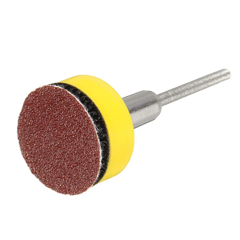 1 дюймовые шлифовальные диски 300 шт. с липучкой и наклейкой пластина для задней