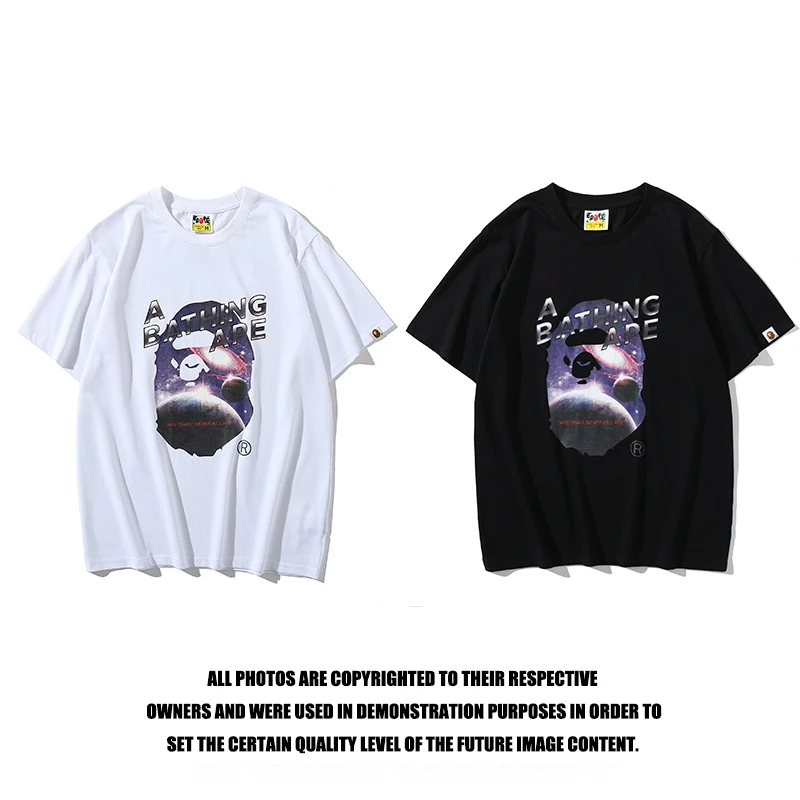 

Short Sleeve T-Shirt Black & White M-3XL
