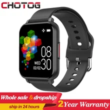 Bluetooth 5.0 Smart watch Men Full Touch Screen Custom Dials Smartwatch Women Blood Pressure Oxygen Heart Rate Monitor Watch