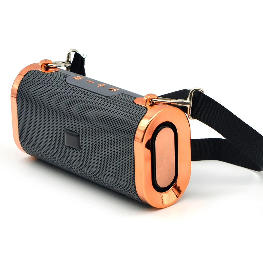 

Portable Wireless Communication Speaker Audio Video Speakers Waterproof Loud High Definition Sound with Hanging Strap Speakers