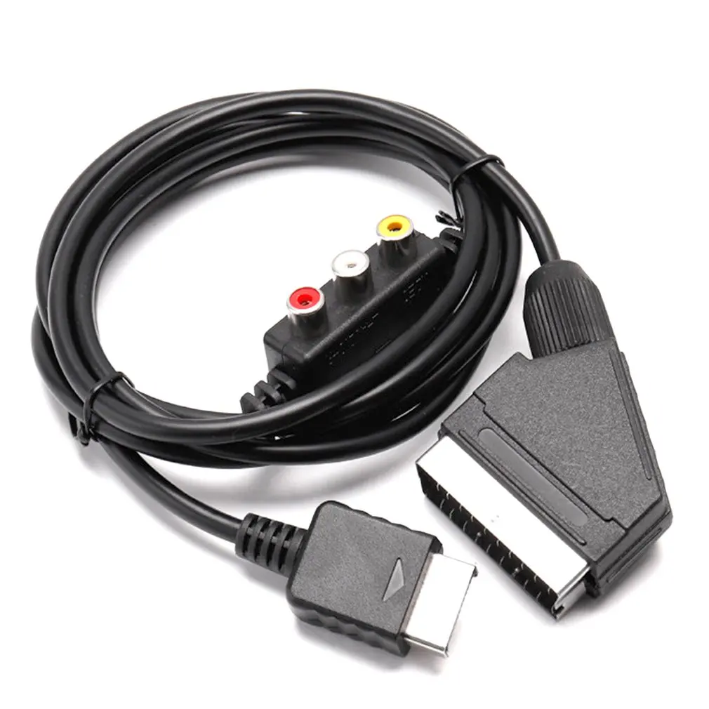 2 в 1 RGB SCART + AV RCA Выход кабель Шнур 8 м для Sega Dreamcast HDMI Декодер каналов кабельного
