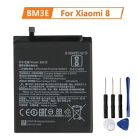 replacement battery bm3e for xiaomi 8 mi8 m8 100 new phone battery 3400mah