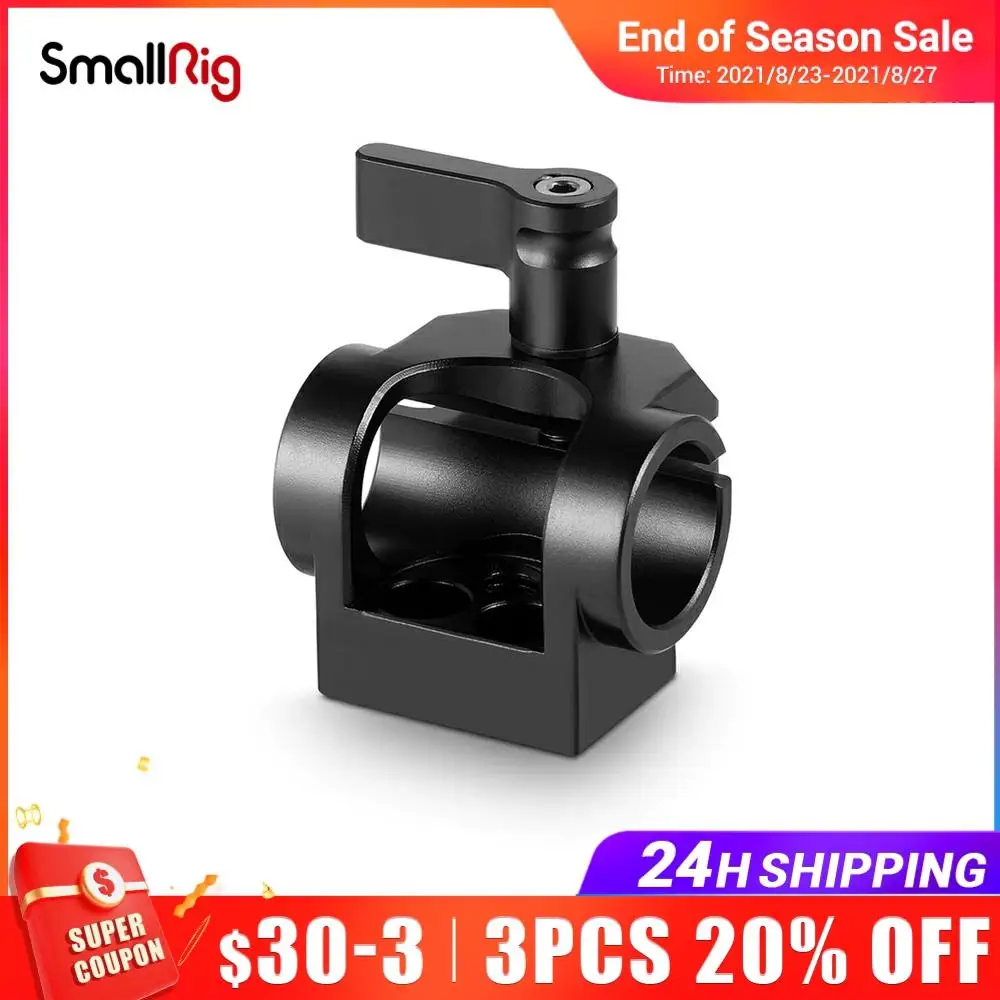 SmallRig 15 мм стержневой зажим одиночное Крепление стержня для EVF Mount/крепление