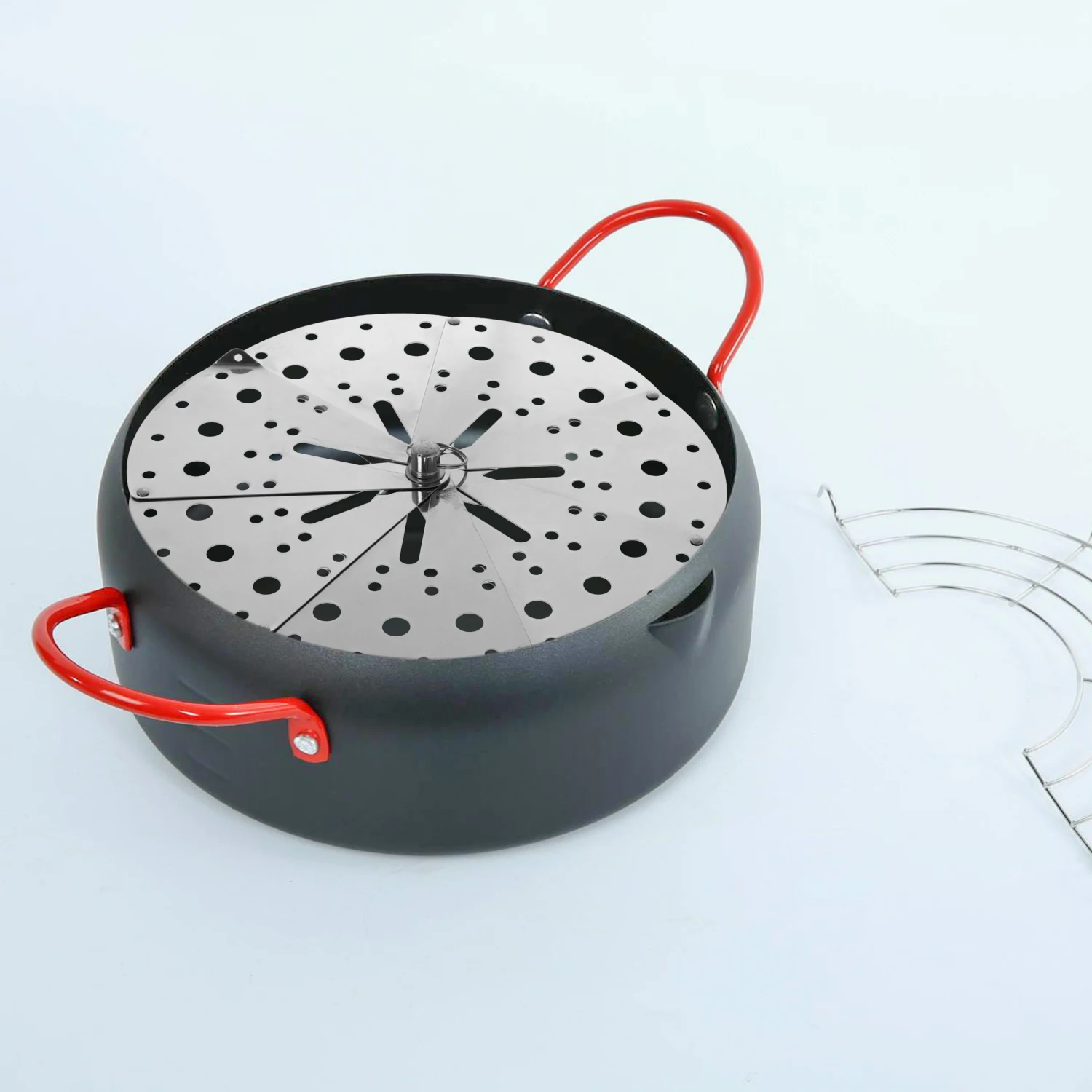 

Регулируемая крышка из нержавеющей стали для защиты от протекания, кухонный комплект для защиты от протекания, корзина для пароварки, подхо...