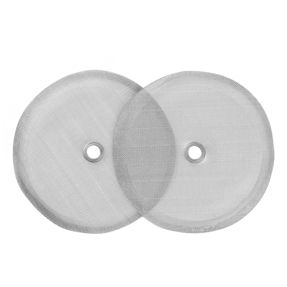 

2Pc Coffee Filters Replacement for Most Coffee Presses Universal Reusable Stainless Steel Mesh French Coffee Press Filter Screen
