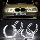 DTM LED Ангельские Глазки для BMW 3 серии E46 компактный 2001 2002 2003 2004 2005 DTM типа с украшением в виде кристаллов halo автомобильный светильник модификации