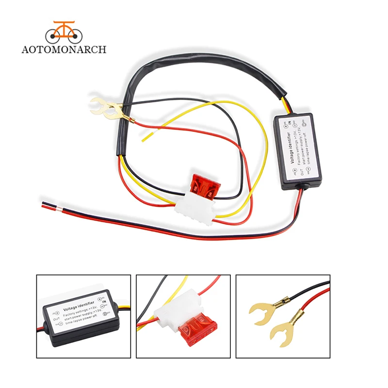 AOTOMONARCH DRL контроллер Автомобильный светодиодный дневные ходовые огни релейный