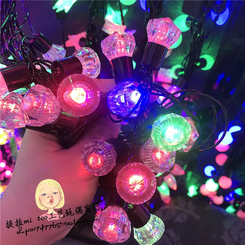 

New Year Decoration Pentagram Lantern String LED Decoration String Light Window Decoration Small Lantern Flashing Light