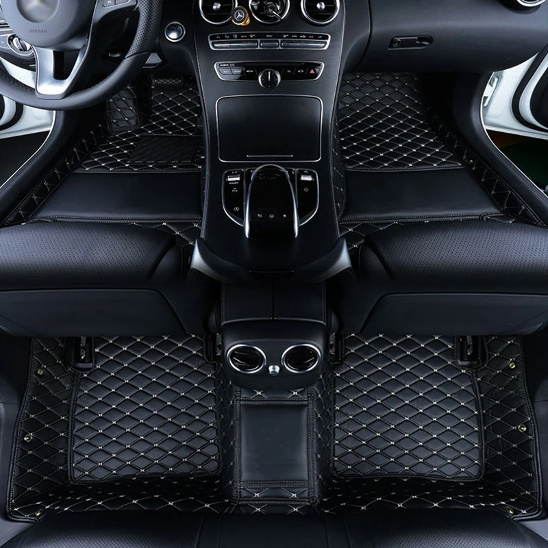 

Custom LOGO Car Floor Mat for HONDA Accord City CRZ Elysion Pilot Civic Sport Touring CRV Fit Jade car Accessories Rugs