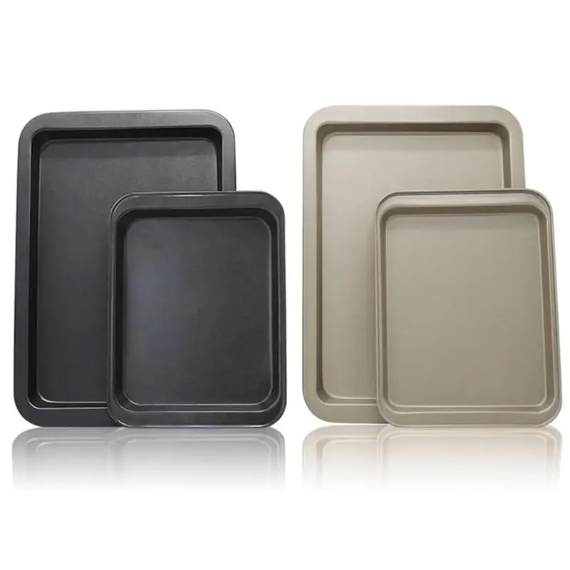 

Металлический противень с антипригарным покрытием прямоугольный хлеб торт сковорода духовка для выпечки лоток DIY формы для выпечки печень...