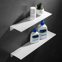 bathroom storage rack 30 50cm modern matt bathroom shelves kitchen wall shelf home accessories