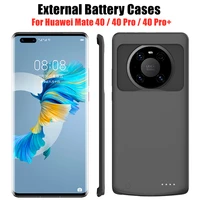 for huawei mate 40 pro power bank case 6800mah external battery backup powerbank cover for huawei mate 40 battery charger cases