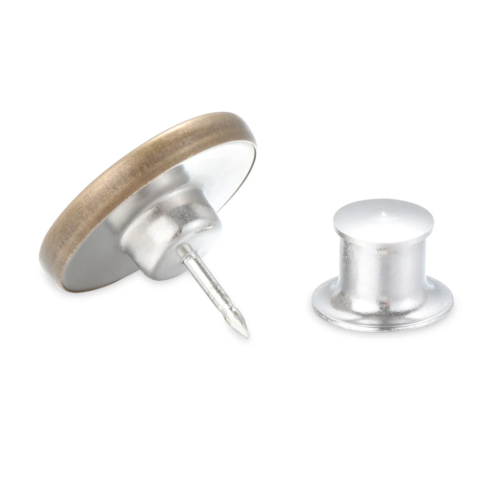 10 шт./набор снимающиеся брюки джинсы с пуговицами кнопками мгновенные Кнопка