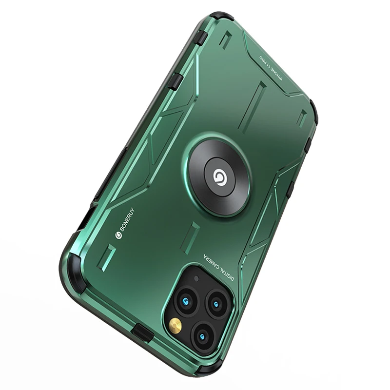 Противоударный защитный чехол для iPhone 11 Pro Max мягкий силиконовый Жесткий