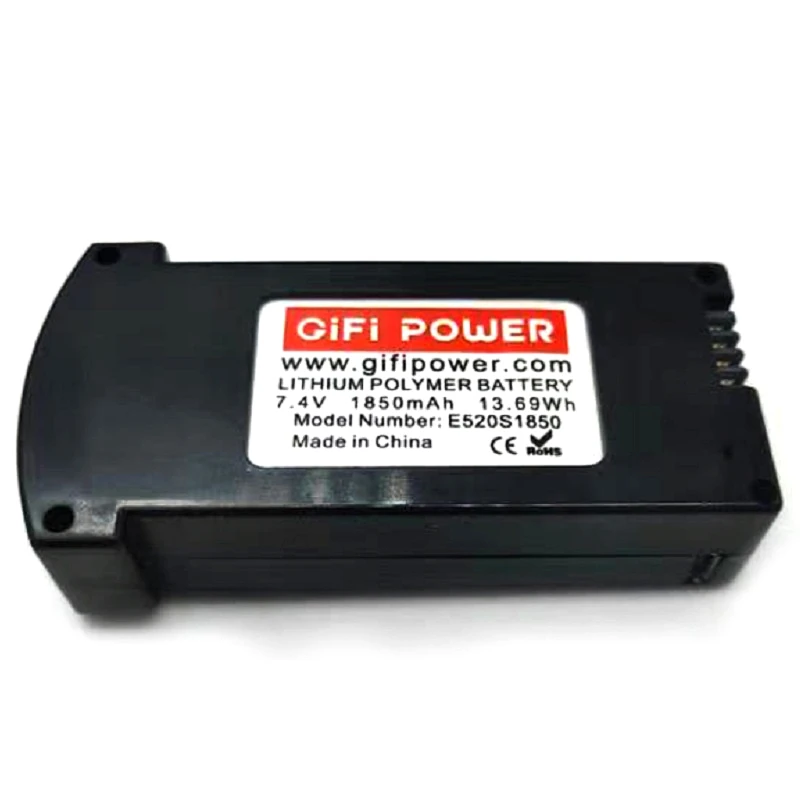 Обновленный аккумулятор LiPo 7 4 в 1850 мАч для РУ E520 E520S JD-22S радиоуправляемого