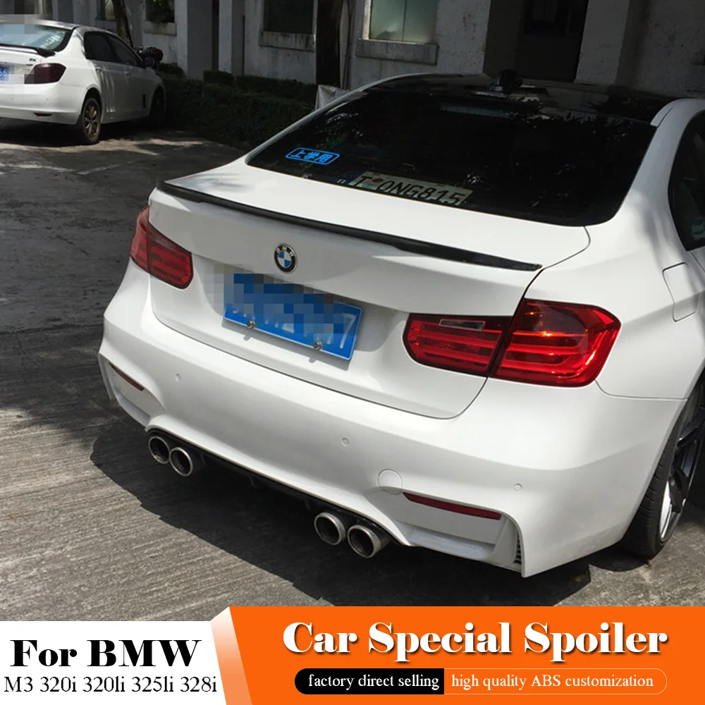 Спойлер AITWATT для BMW F30 F35 M3 320i 320li 325li 328i черный 2011 2015 высококачественный материал ABS