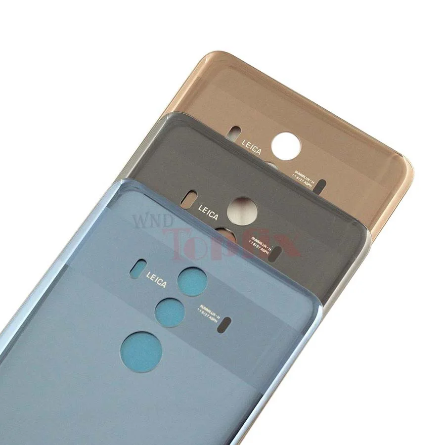 Новинка стеклянная крышка батарейного отсека для HUAWEI Mate 10 Pro сменная задняя