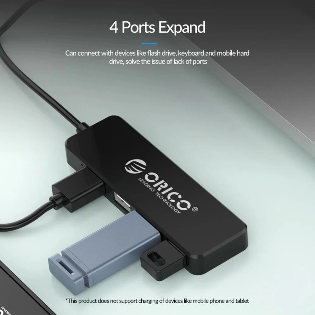 

Nice 4 Port USB Hub FL01 USB 2.0 Splitter OTG Adapter PC Computer Accessories USB Flash Drives Ultra Slim Data Hub for Macbook