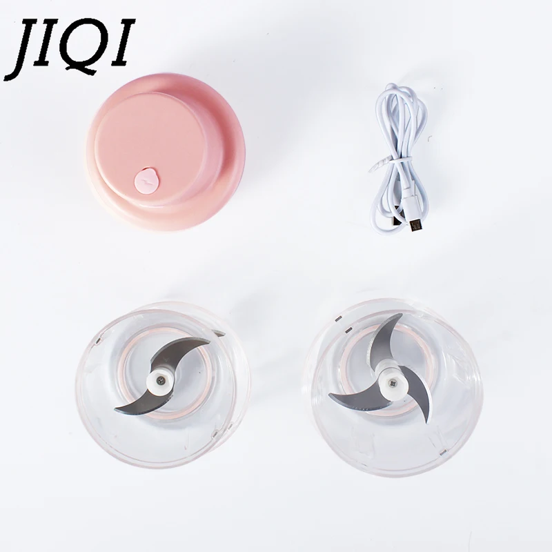 JIQI резак Мясорубка USB Перезаряжаемый измельчитель для продуктов чеснока