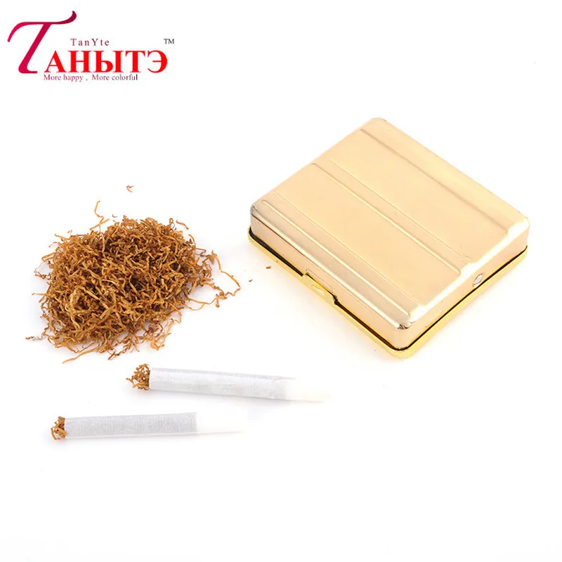 10 шт. трубообразная табак курительного прокатки Бумага машина прикуривателя