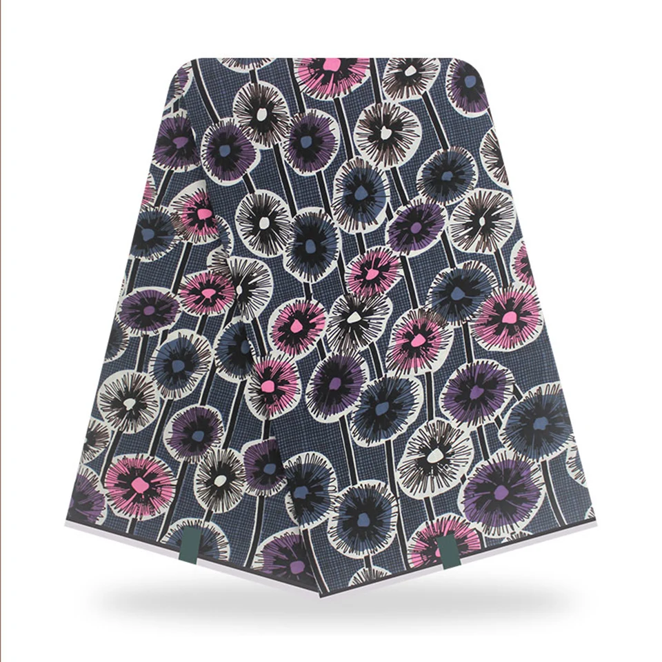 

6 Yards Mitex Wax Print/ African Fabrics Kitenge/Pagnes/Tissues Africain/ Lapa/Chitenge Y-667