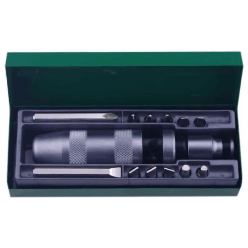 Фото 13 Sets Broken Screw Extractor Industrial Grade Multi-functional Percussion Impact Screwdriver Set Инструменты 13 Sets Broken Screw Extractor Industrial Grade Multi-functional Percussion Impact Screwdriver Set Инструменты