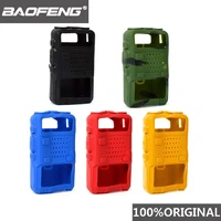 rubber soft silicone handheld cover shell case holster anti moisture dust for baofeng walkie talkie 5ra 5rb 5rc 5rd thf8 uv5r