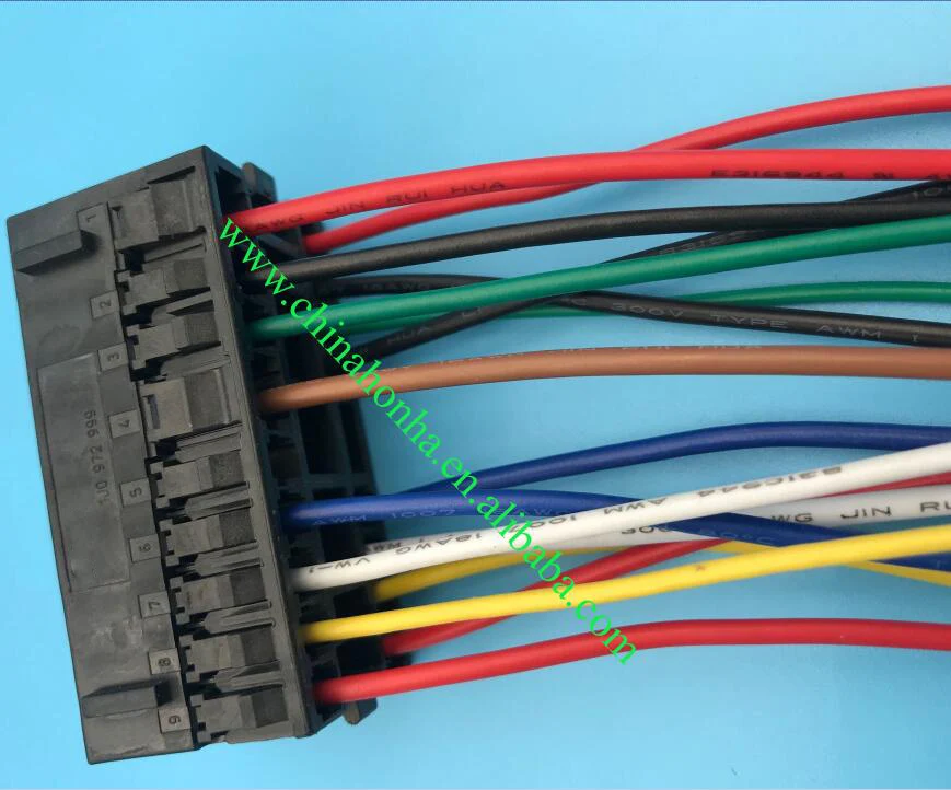 17-контактный жгут проводов ткацкий станок для разъема жгута выключатель света