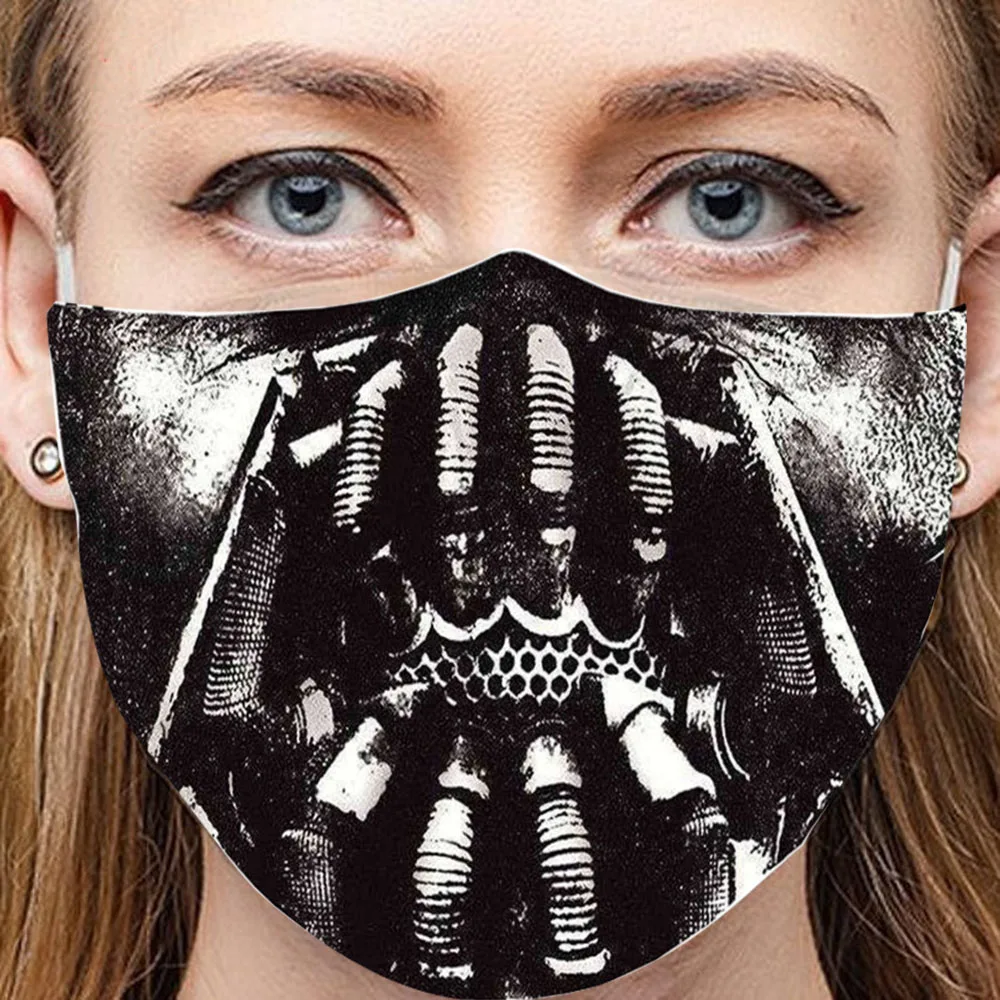 Маска для косплея Темного рыцаря унисекс пылезащитная вечерние шащая вечерняя
