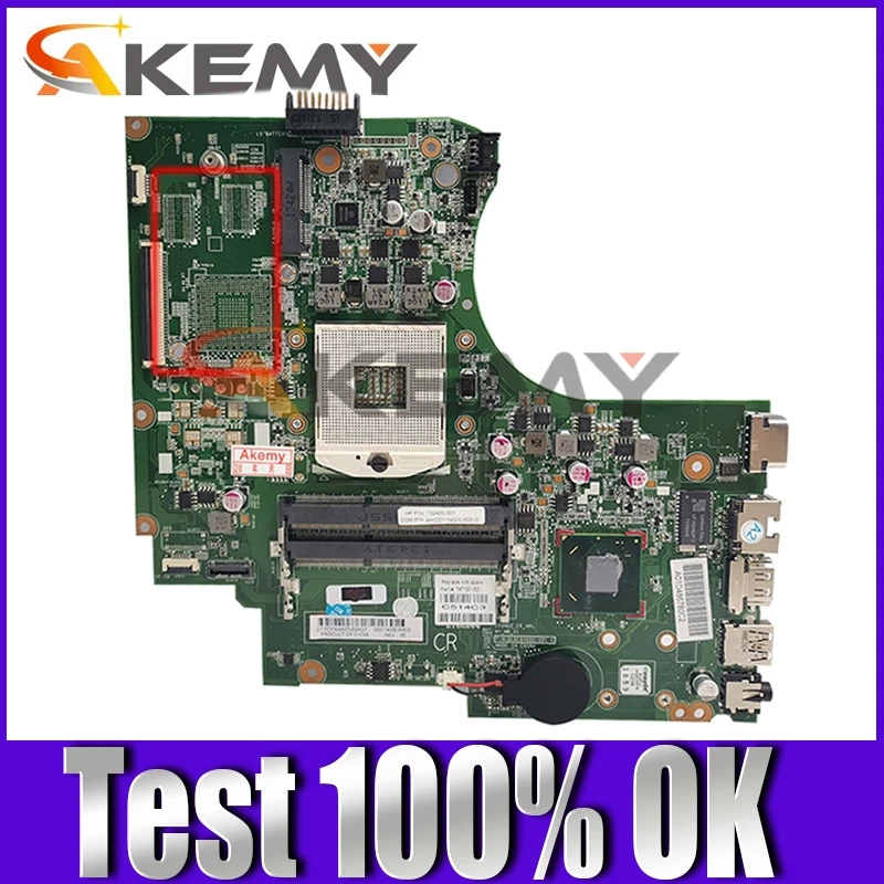 

Материнская плата для ноутбука HP Pavilion 250 G2 15-D 010194G00-491-G 747137-001 747137-501 с HM76 100% полностью протестирована