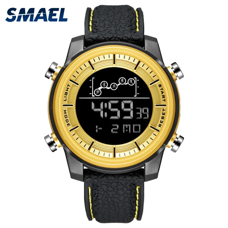 

SMAEL Women LED Watches Digital Watch Men Luxury Brand Gold Pink Black Fashion Waterproof Outdoor Sports Watch Man Montre reloj