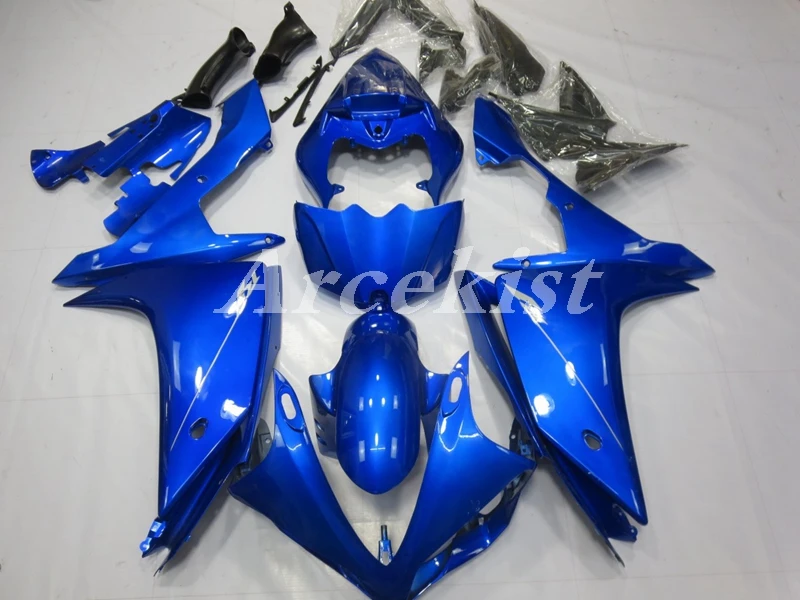 

Новый комплект обтекателей из АБС-пластика под давлением, подходит для YAMAHA YZF-R1 R1 2007 2008 07 08, набор обтекателей глянцевого синего цвета