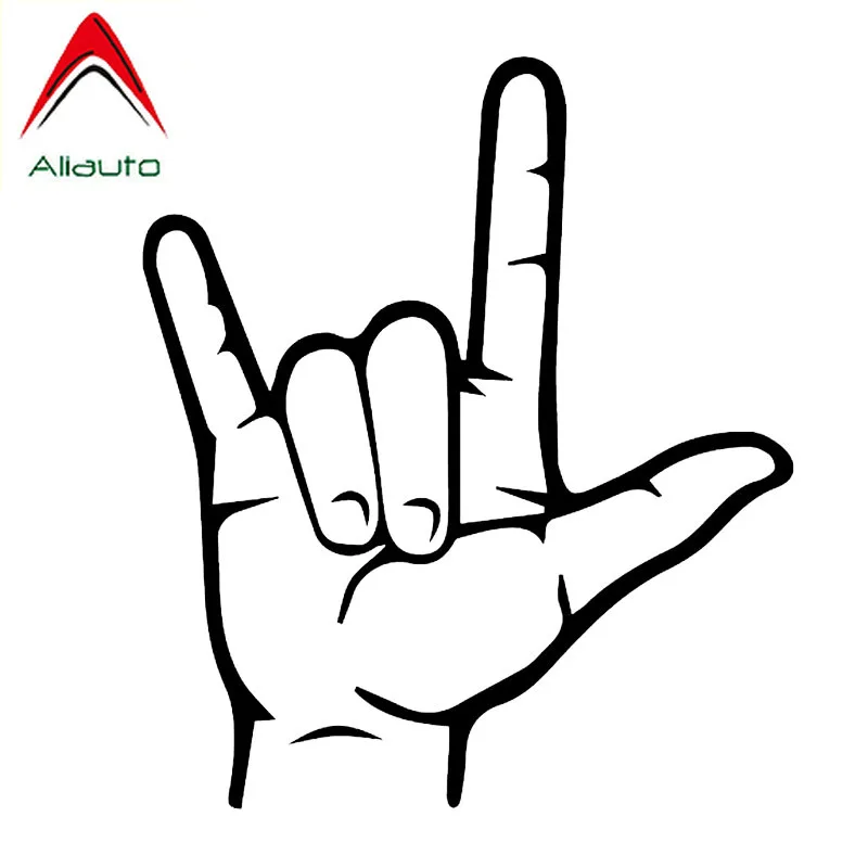 Модная Автомобильная наклейка Aliauto для игр ладони пальцев Креативные украшения